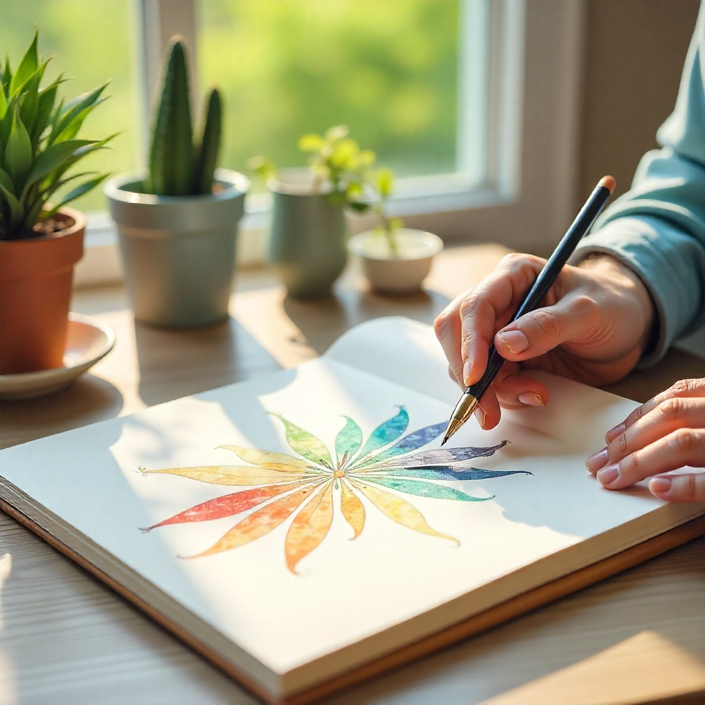 Nybörjarpaket för mindful konst